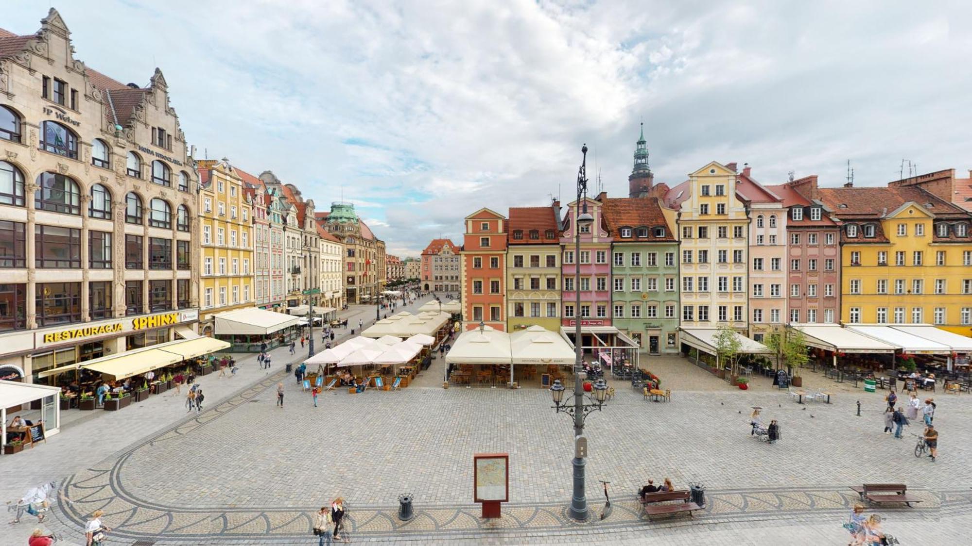 Widok Na Rynek Apartment วรอตซวาฟ ภายนอก รูปภาพ